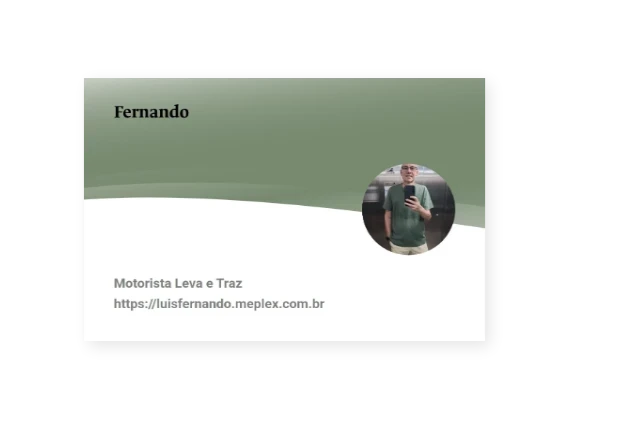 Teaser business card 3D